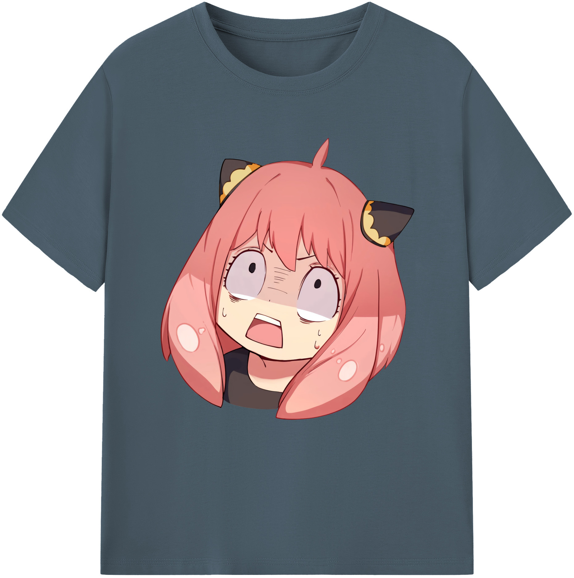 （画像用） SPY×FAMILY间谍家家酒 綿100％半袖Tシャツ（フロントプリント）